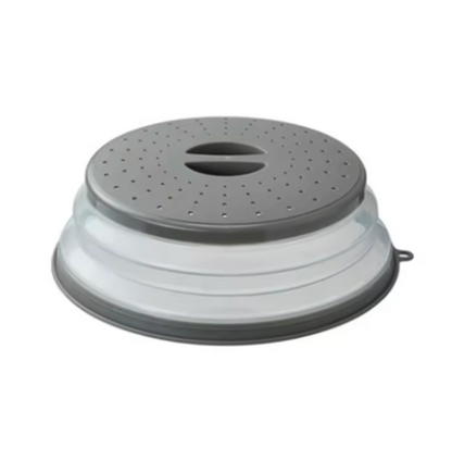Microwave Splatter Cover - Heating Folding Silicone Lid for Cooking & Fresh Keeping