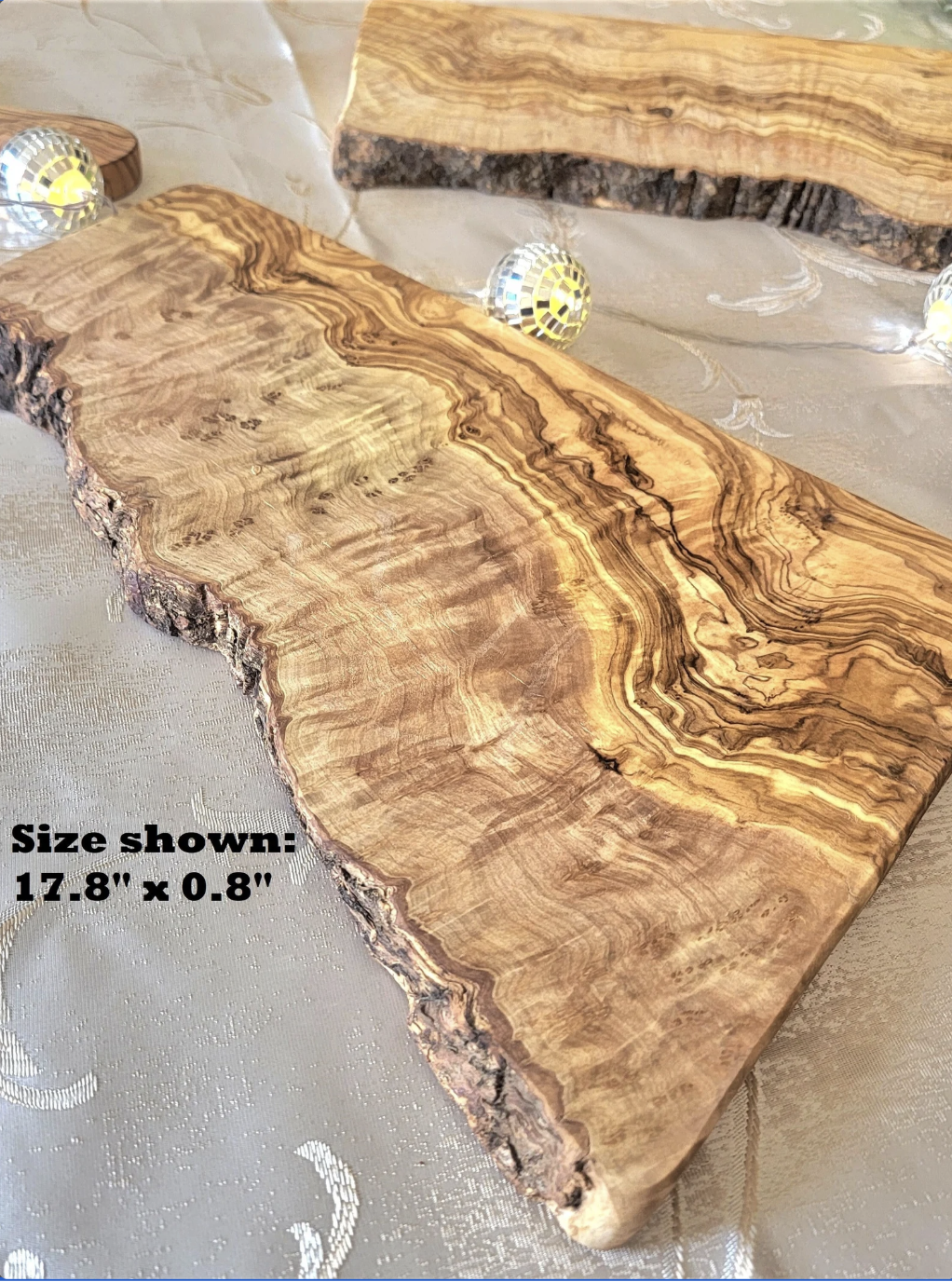 Personalized Olive Wood Cutting Board